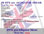 DTX120 Light Duty Alligator Shear
