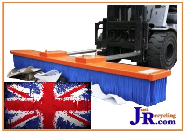 Fork Truck Mounted Sweeper Brush