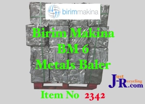 X BIRIM MAKINA BM6 METALS BALER