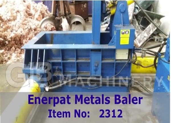 X ENERPAT 3 STAGE METALS BALER
