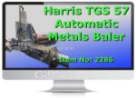 X SOLD HARRIS TGS57 BALER