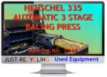 Z HENSCHEL 335 METALS BALER