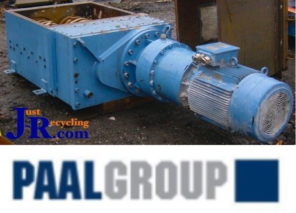 X PAAL TWIN SHAFT SHREDDER