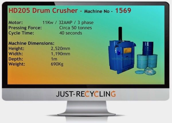 HD 205 DRUM CRUSHER