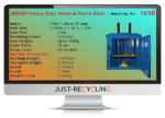 600X Heavy Duty Vertical Waste Baler