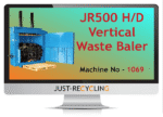 500 Heavy Duty Vertical Waste Baler