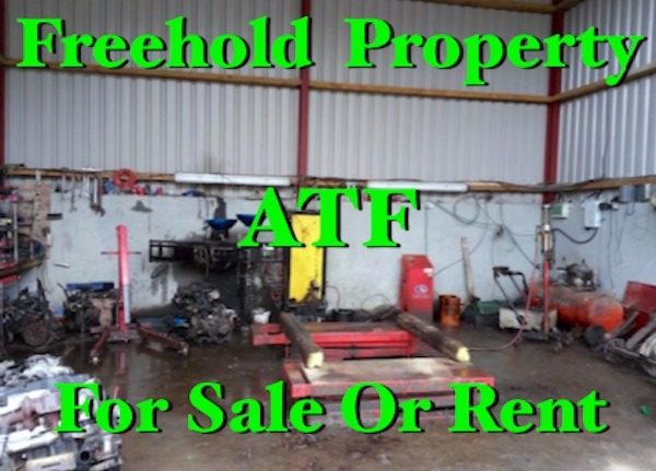 X SOLD ELV Authorised Treatment Facility For Sale Or Rent