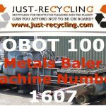 X SOLD Robot 1000 Metals Baler X SOLD Robot 1000 Metals Baler