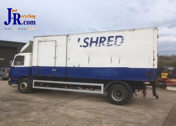 SOLD Scania Confidential Shredding Truck
