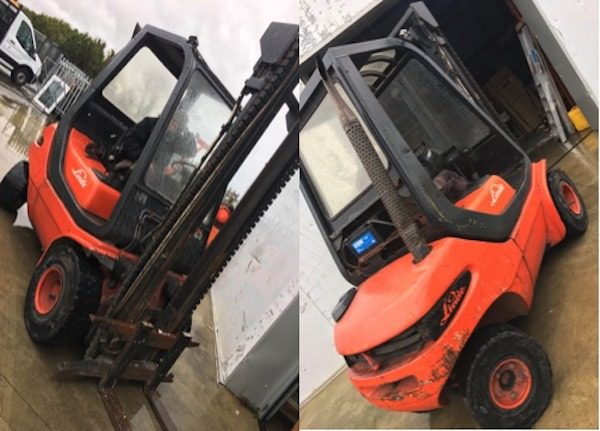 Z Linde H 25 D Fork Truck