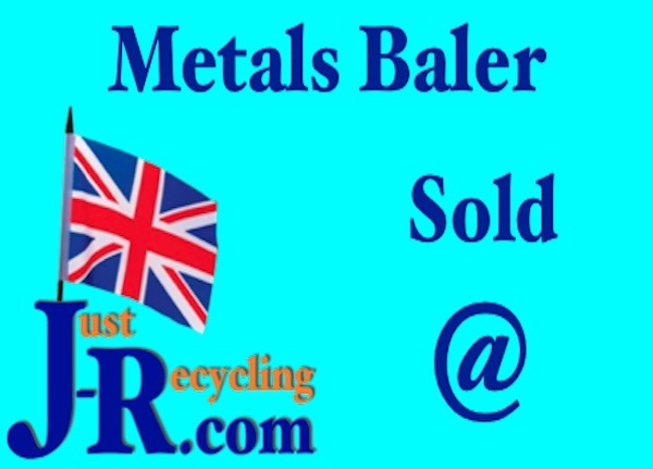 X SOLD Samson Metal Scrap Baler X SOLD Samson Metal Scrap Baler