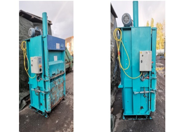 SOLD Austropressen Vertical Waste Baler