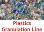 X SOLD Used Plastics Recycling Granulation Plant