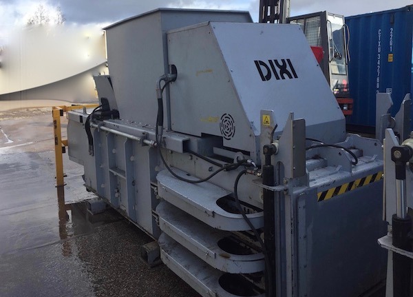 Used DIXI Horizontal Waste Baler Used DIXI Horizontal Waste Baler