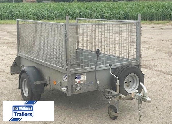 SOLD Used Ifor Williams Un-Braked Mesh Trailer