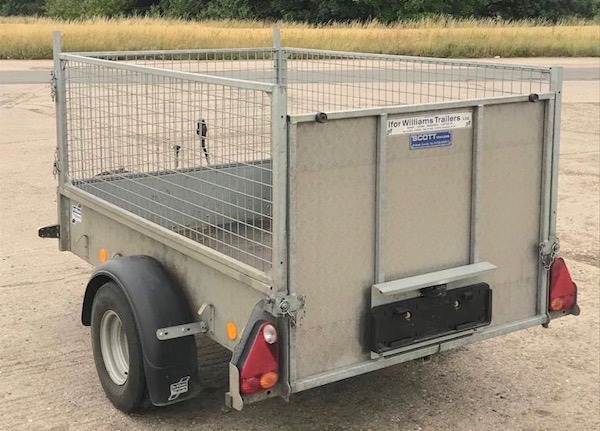 SOLD Used Ifor Williams Un-Braked Mesh Trailer
