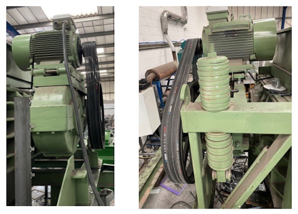 X SOLD Used Twin Shaft Waste Shredder