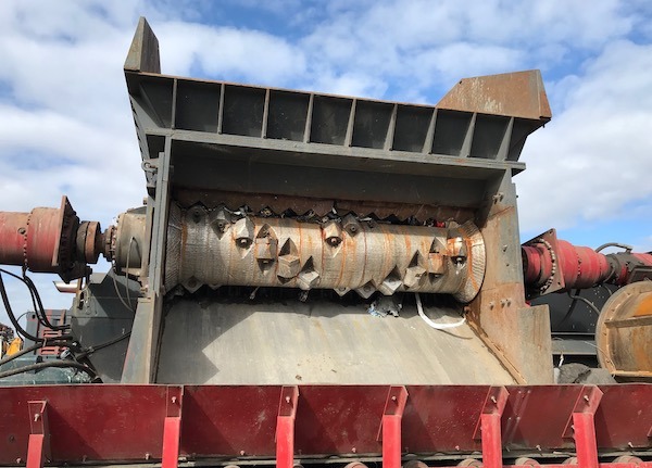 X SOLD Diesel Drive Scrap Metal Shredder X SOLD Diesel Drive Scrap Metal Shredder