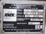 X SOLD Used JMC McIntyre 407 Alligator Shear