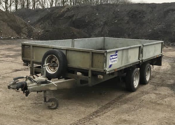X SOLD Used Ifor Williams LM126 Trailer