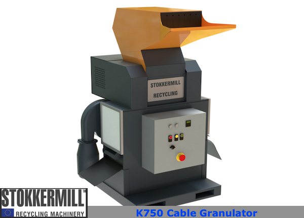 New K750 Cable Recycling Granulator