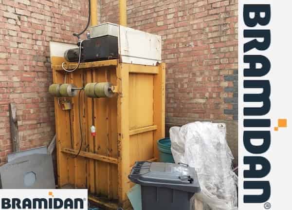Used BramiDan Vertical Waste Baler Used BramiDan Vertical Waste Baler
