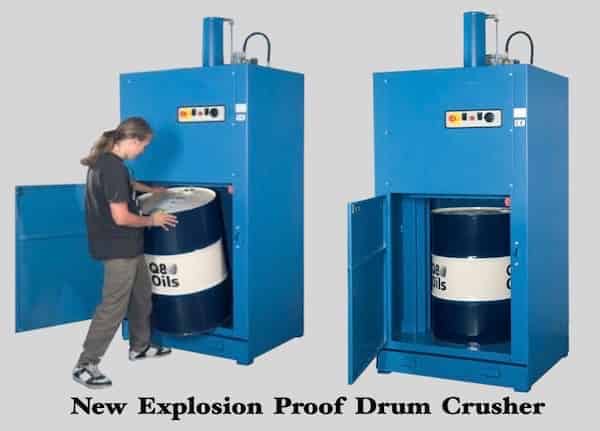New Explosion Proof Drum Crusher New Explosion Proof Drum Crusher