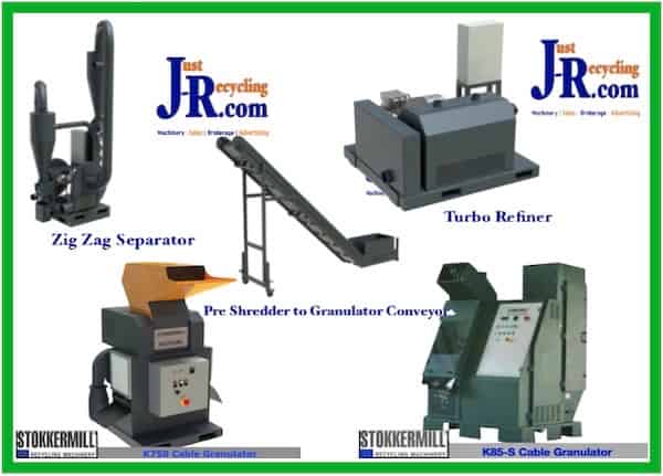 Stokkermill Cable Granulator Equipment