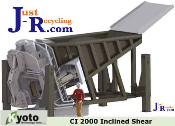 CI2000 KYOTO Inclined Scrap Shear