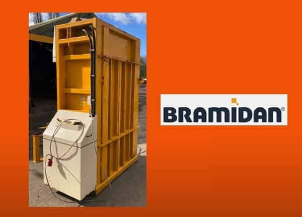 SOLD Used BramiDan 4-0S50 Waste Baler