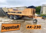SOLD Doppstadt AK230 Mobile Shredder