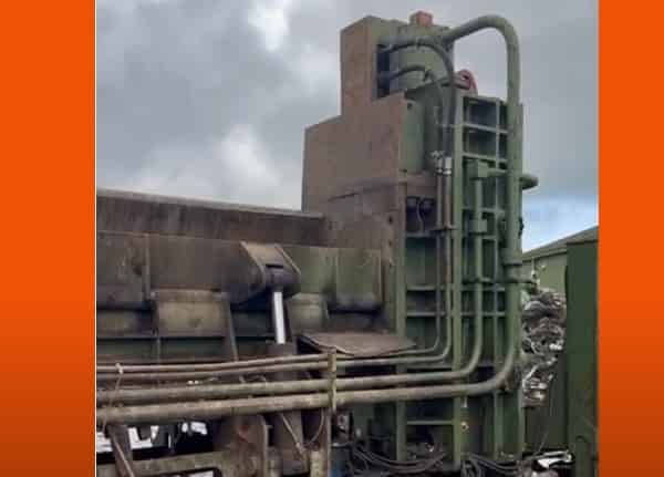 SOLD Used Idromec 650CL Shear Baler