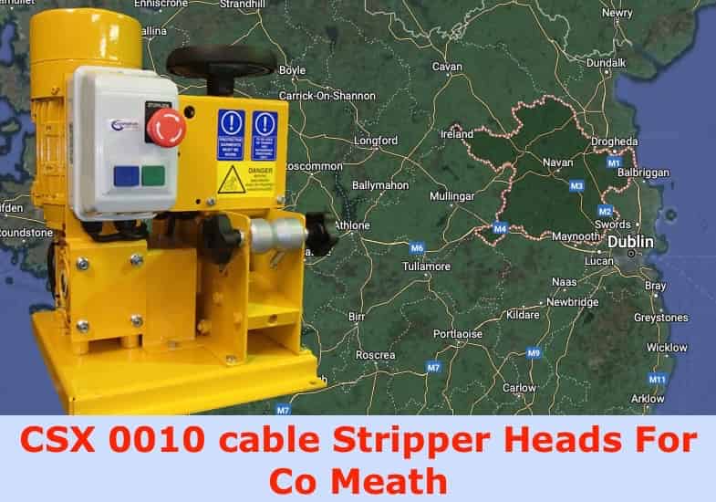 CSX 0010 Cable Stripper Heads For Co Meath