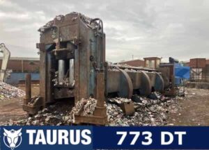 SOLD Taurus 773 Transportable Shear Baler