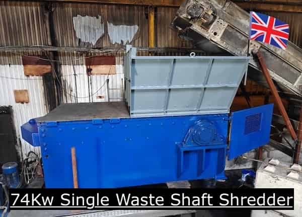 HD Single Shaft Waste Shredder