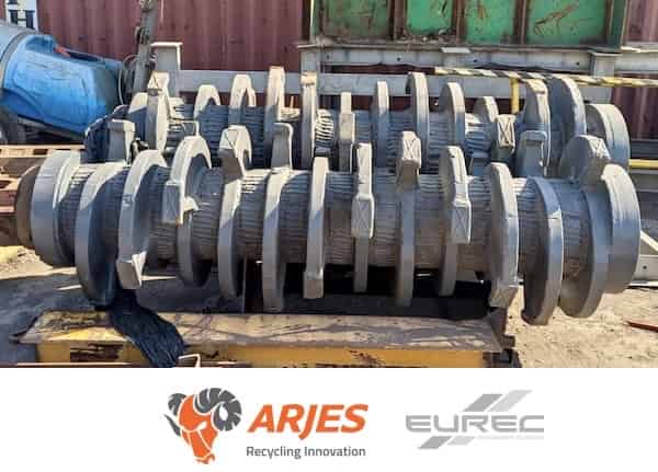 Refurbished Arjes 950 Shredder Rotors