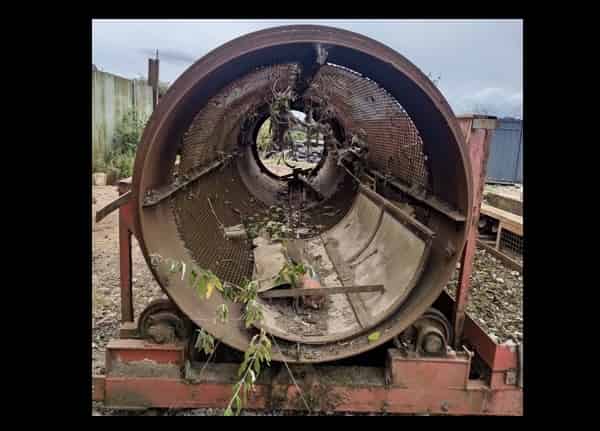 SOLD Static Used Electric Trommel