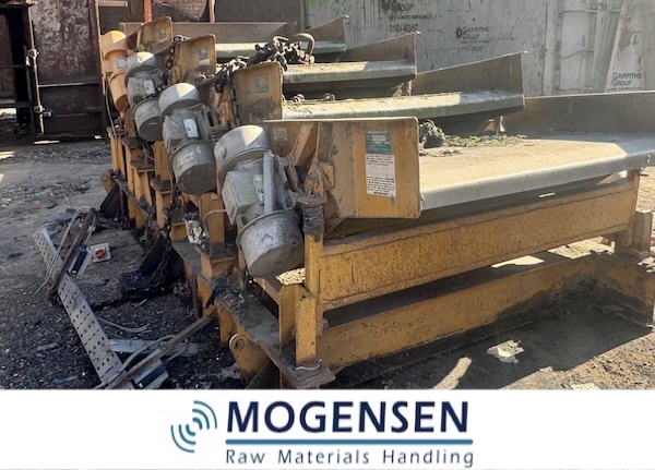 Used 4 Deck Mogensen Vibrating Feeder