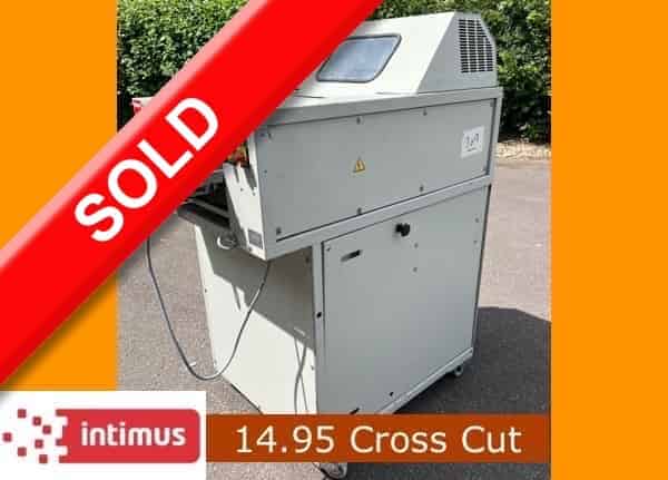 SOLD Used 14.95 Intimus Office Shredder