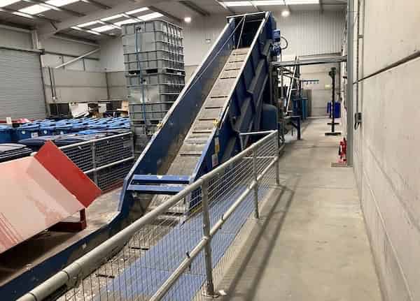 Used Confidential Shred Bale Plant