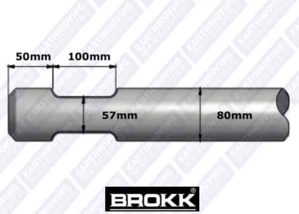 Brokk Hydraulic Hammer Chissels