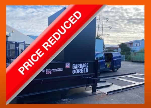 Used GG Static Waste Compactor