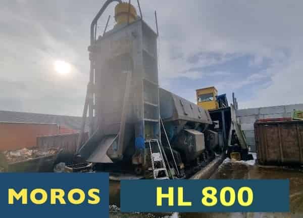 Used MOROS HL 800 Shear Baler