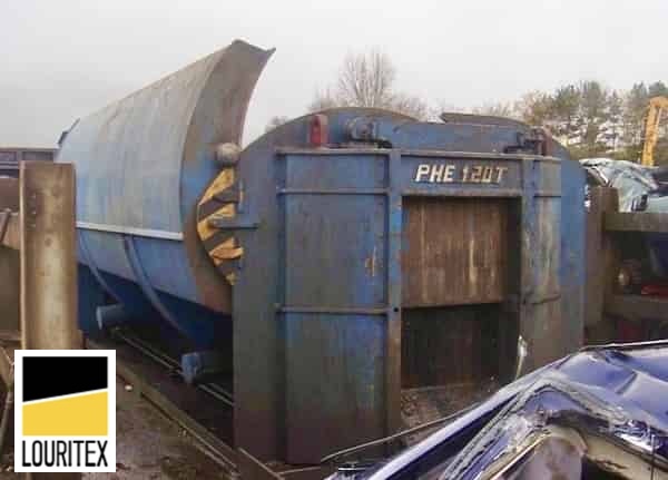 Used Louritex Static Car Baler