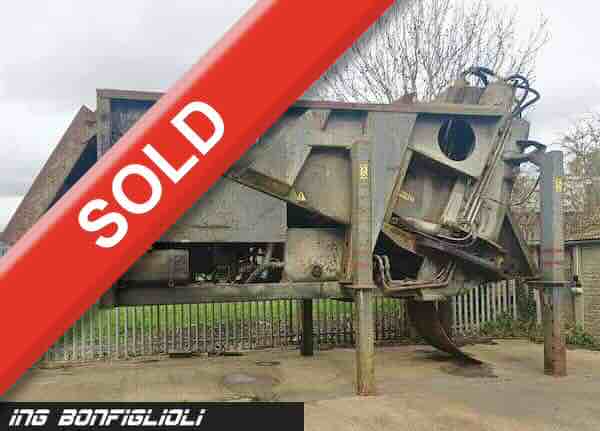 SOLD Used Bonfiglioli Squalo 1000 Inclined Shear