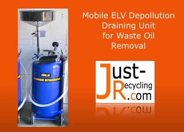 Mobile Oil Depollution Draining Units