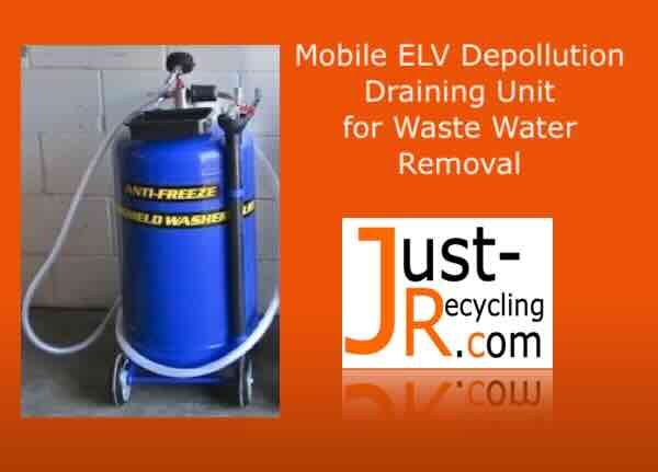 Mobile Oil Depollution Draining Units