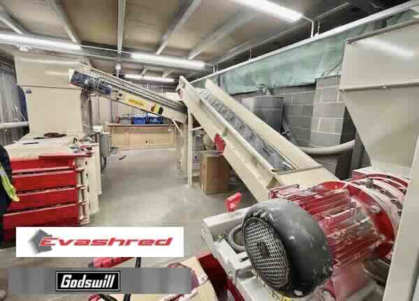 Used Paper Shred And Bale Plant
