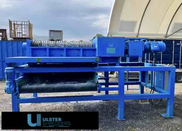 Used Ulster U80 Twin Shaft Shredder