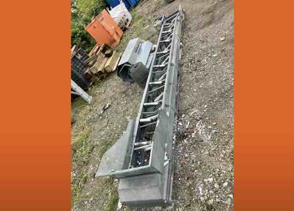 Used 5.5m Long Trough Conveyor
